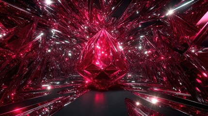 Red Crystal Cavern