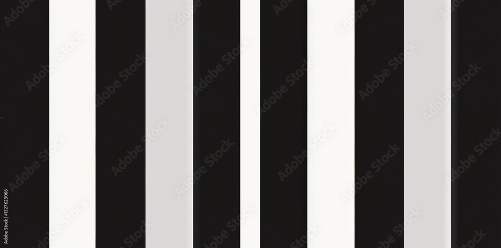 Poster a vivid abstract image showcasing vertical lines in multiple hues of black, gray, and white, which c