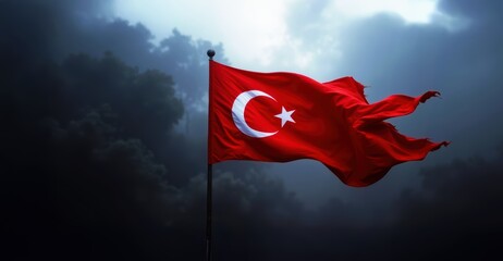 T&uuml;rkiye Bayrağı, Turkish Flag - Republic of Turkey