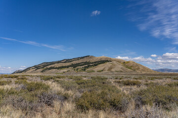 Blacktail Butte, Grand Teton National Park, Sleeping Indian Overlook, Teton County, Wyoming.
