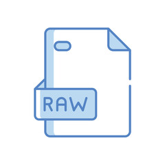 Raw File Vector icon
