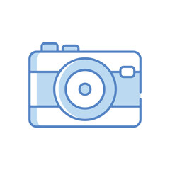 Retro Camera  Vector icon