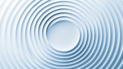 Naklejka premium Abstract white background with blue circle lines.