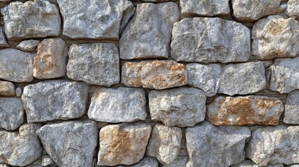 Fototapeta premium A Stunning Stone Wall Texture, Perfect for Building Design Inspiration