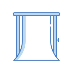 Background Stand Vector icon