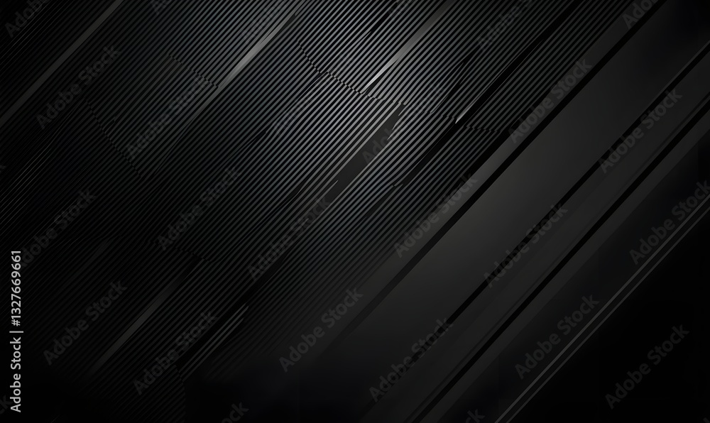 Poster abstract dark background with diagonal lines