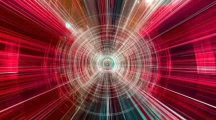 Dynamic Digital Art: Abstract Technology Design