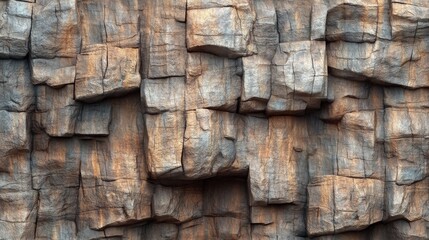 Fototapeta premium Awe-Inspiring Rocky Mountain Landscape: A Stunning Natural Stone Wall Background