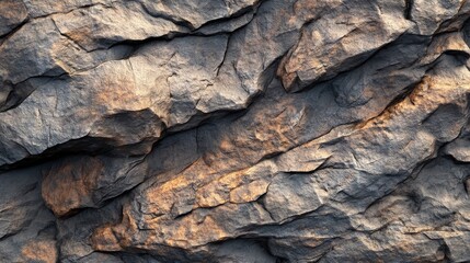 Stunning Natural Rock Face Texture, Detailed Stone Surface, Majestic Mountain Scenery