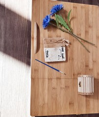 Serenity in Simplicity: Notes, Blooms, and Brushes