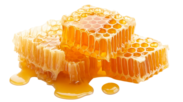 honeycomb isolated on white background , transparent png