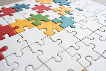 red puzzle piece