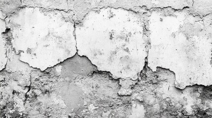 Obraz premium Weathered, cracked concrete wall texture