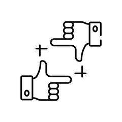 Obraz premium Frame Vector icon