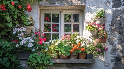 A window is like a door to your garden.