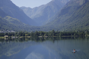 LAGO DE GENOS LONDEVILLE. FRANCIA
