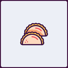 Delightful Empanada Duo: A Vibrant Icon of Culinary Tradition and Taste