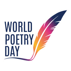 World Poetry Day Illustration