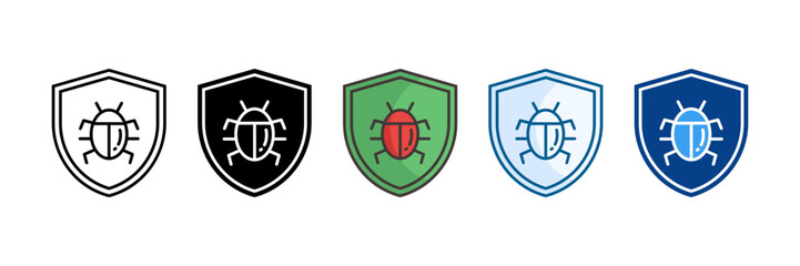 Security Icon Set Multiple Style Collection