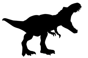 Tyrannosaurus Rex ( Trex) Silhouette © Quonsepto Arts