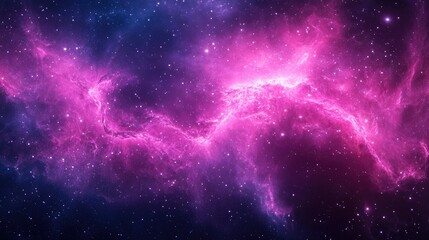 Deep space nebula with vibrant colors