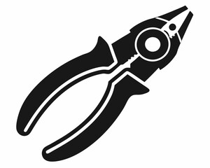 creative details insulated pliers icon vector illustration