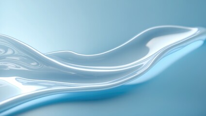 Naklejka premium Liquid gel cosmetic smear texture