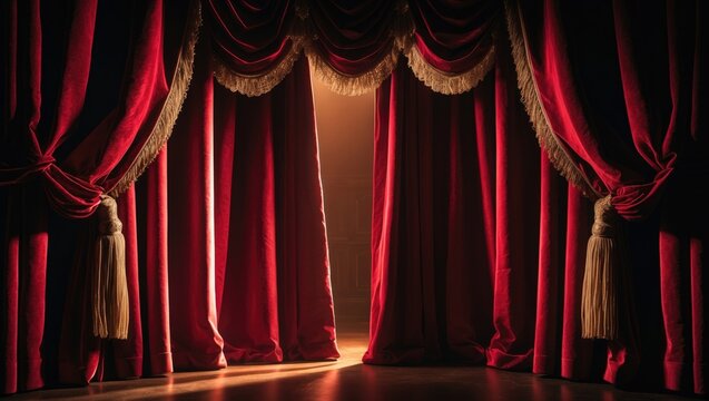 The curtain lifts, and the show is ready to begin.
