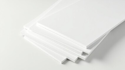 PVC white plastic sheets. Lightweight and strong foam board. Rigid and easy to handle.