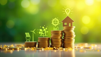 Eco-friendly house became more accessible due to a tax credit and subsidy for solar energy, emphasizing the advantages of renewable energy over traditional sources.