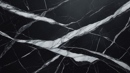 Nero Marquina marble showcases a dark black backdrop adorned with striking white veins. The dramatic, high-contrast design conveys sophistication and elegance. Perfect for crafting standout pieces ...