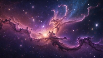 Fototapeta premium Stunning Galaxy - Components of this Image Provided by