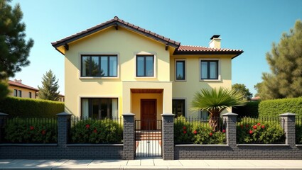 Style that blends the aesthetics of detached houses with a simple approach to traditional and modern design.