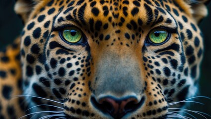 Obraz premium Portrait of a leopard