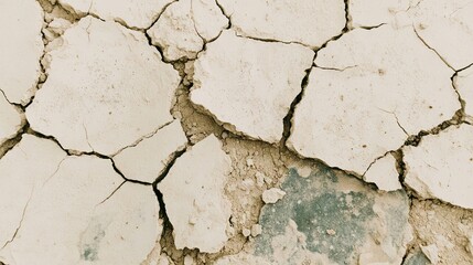 Obraz premium Cracked Earth, Desert Landscape