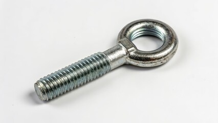 Eye Bolt on White Background