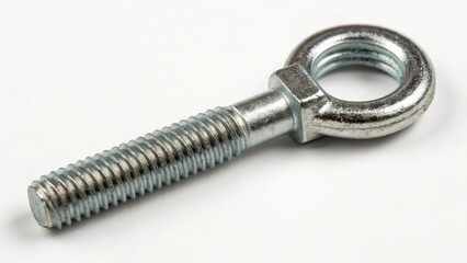 Eye Bolt on White Background