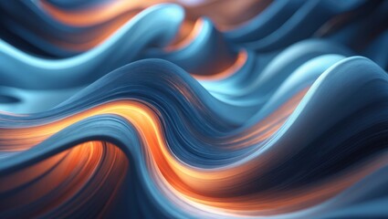 Glowing radiant waves softly blending with textured brilliance to create a luminous stretch of glowing beauty and brilliance.
