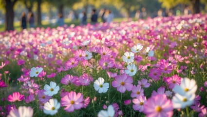 Obraz premium Guess the type of flower, vibrant colors, pleasing to the eye.