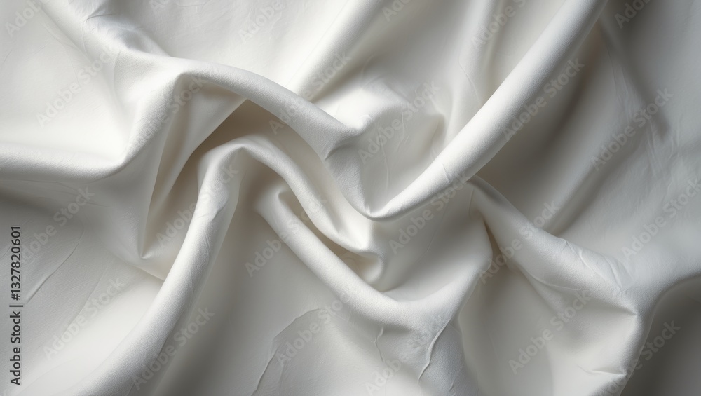 Aufkleber high-resolution image of crumpled canvas