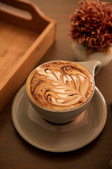 cup of cappuccino