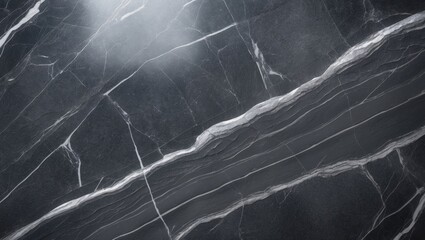 Naklejka premium Granite is a highly polished stone with a glossy finish. Textured marble backdrop. High-resolution marble slabs. Dark grey marble for interior design purposes.