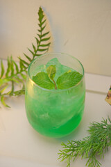 mojito cocktail with mint