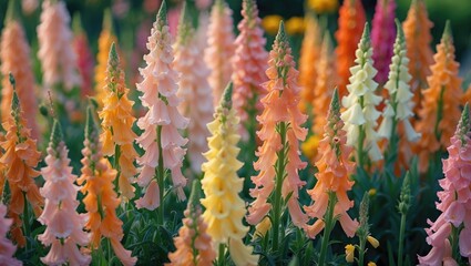 Field of Snapdragon Blossoms