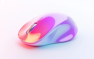 "Innovative Wireless Mouse for Digital Workspaces" Isolated on white background