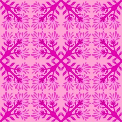 Abstract floral seamless flowers pattern for wrapping paper and fabrics and kids