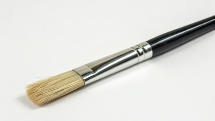 Fototapeta premium Paintbrush on White Background