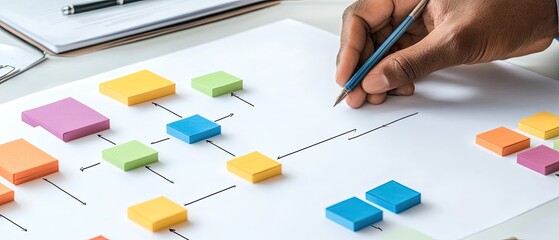 Strategic Planning: A Visual Representation of Business Workflow and Process Management