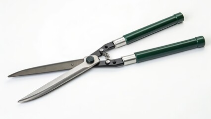 Fototapeta premium Hedge Shears on White Background