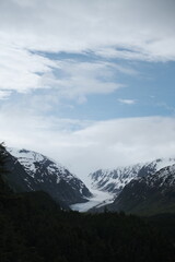 Mountain range in Kenai Fjords National Park